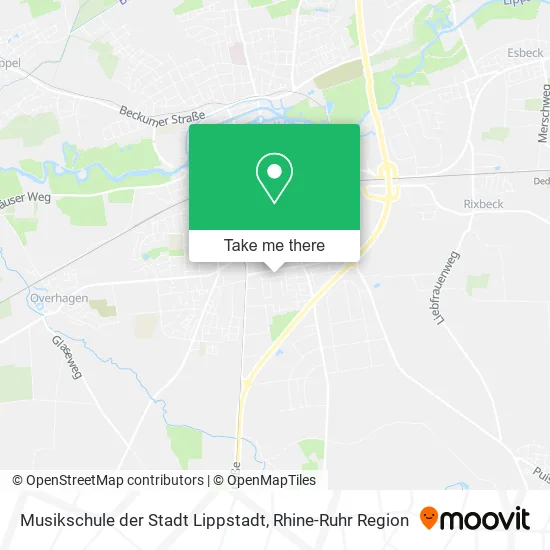 Карта Musikschule der Stadt Lippstadt