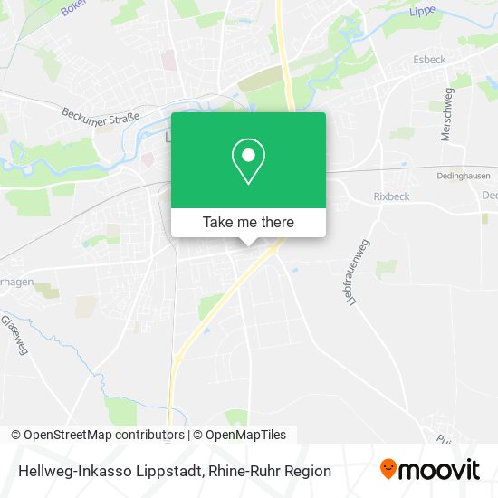 Hellweg-Inkasso Lippstadt map