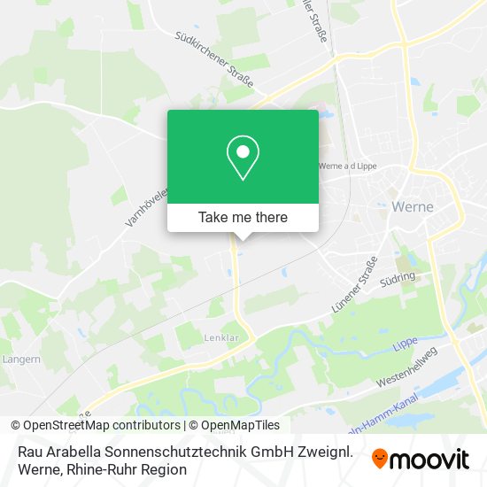 Rau Arabella Sonnenschutztechnik GmbH Zweignl. Werne map