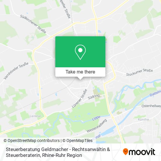Steuerberatung Geldmacher - Rechtsanwältin & Steuerberaterin map