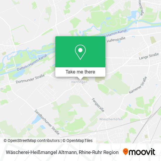 Wäscherei-Heißmangel Altmann map