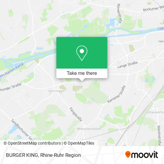 Карта BURGER KING