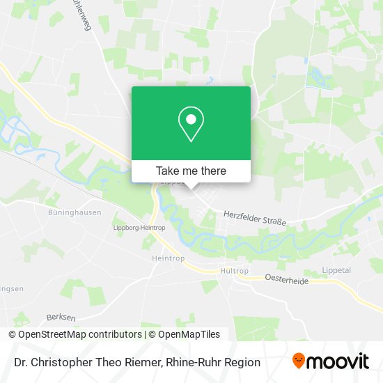 Dr. Christopher Theo Riemer map