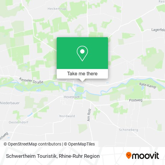 Schwertheim Touristik map