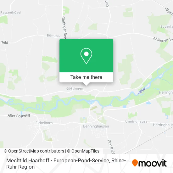 Карта Mechtild Haarhoff - European-Pond-Service