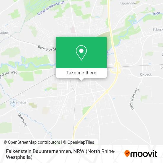 Falkenstein Bauunternehmen map