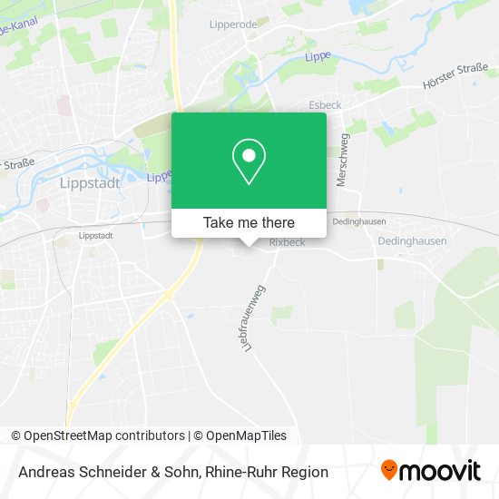 Andreas Schneider & Sohn map