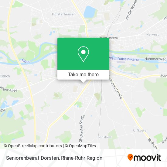 Seniorenbeirat Dorsten map
