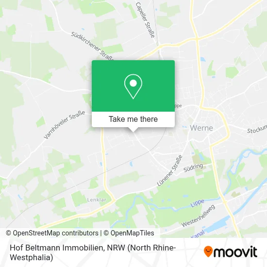 Hof Beltmann Immobilien map