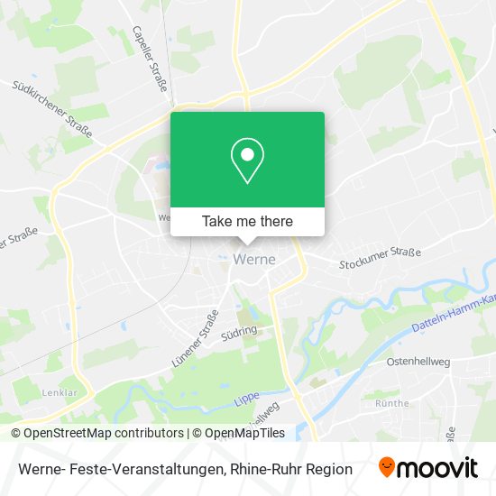 Werne- Feste-Veranstaltungen map