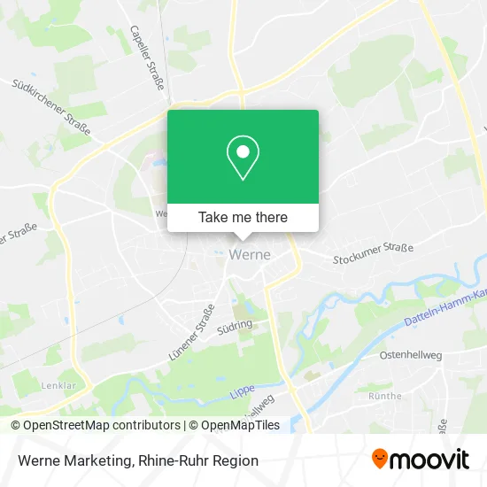 Werne Marketing map