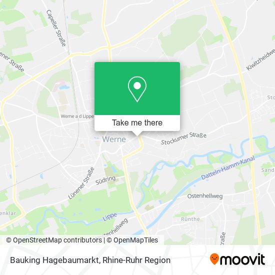 Bauking Hagebaumarkt map