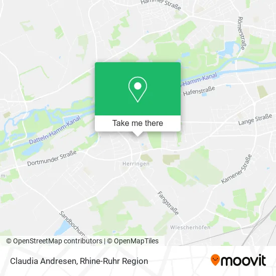 Claudia Andresen map