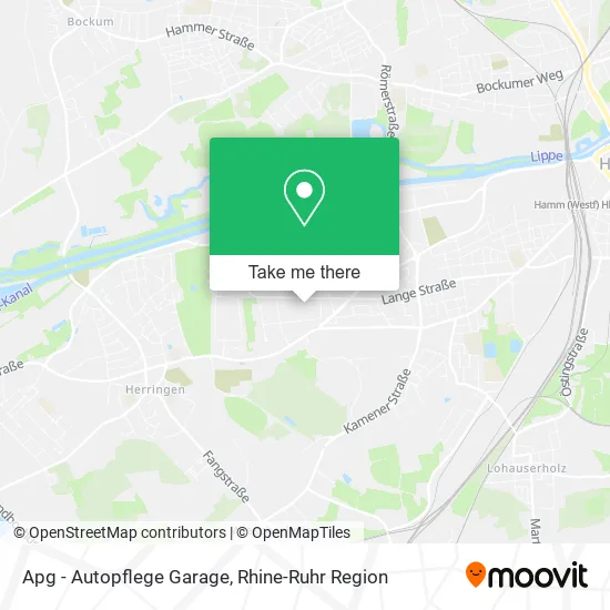 Карта Apg - Autopflege Garage