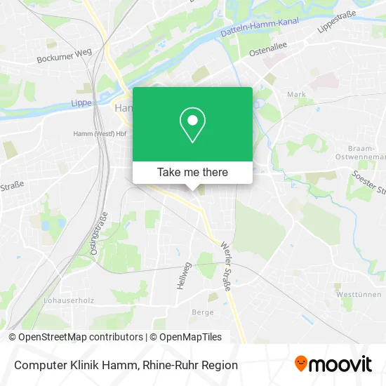 Карта Computer Klinik Hamm