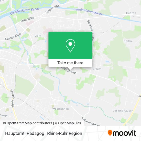 Hauptamt. Pädagog. map