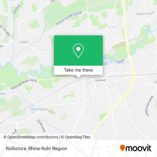 Rollistore map