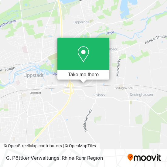 G. Pöttker Verwaltungs map