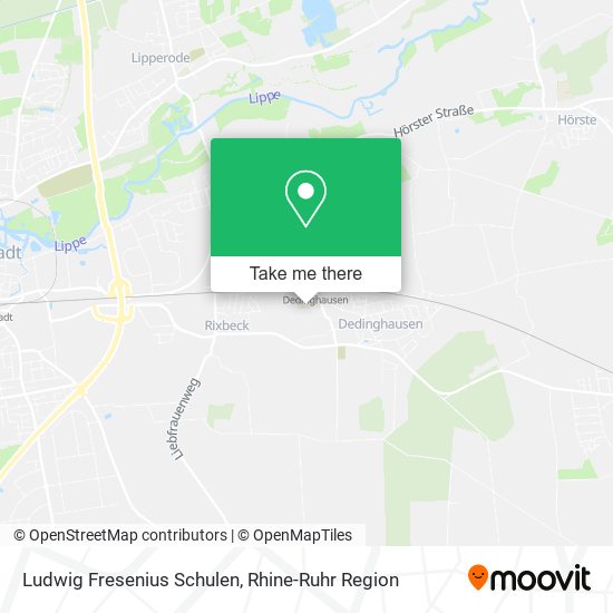 Ludwig Fresenius Schulen map