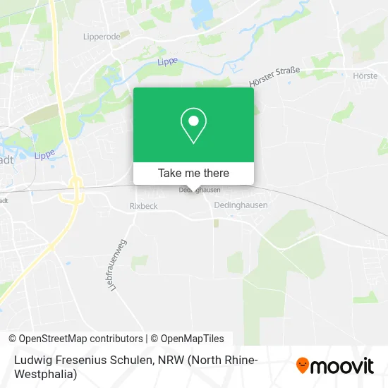 Ludwig Fresenius Schulen map