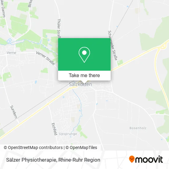 Карта Sälzer Physiotherapie