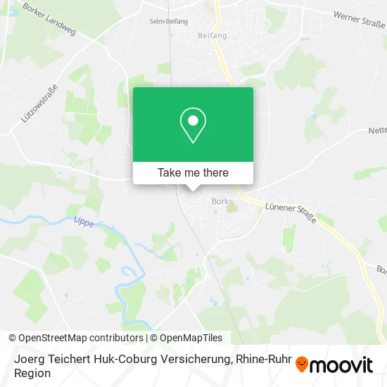 Карта Joerg Teichert Huk-Coburg Versicherung