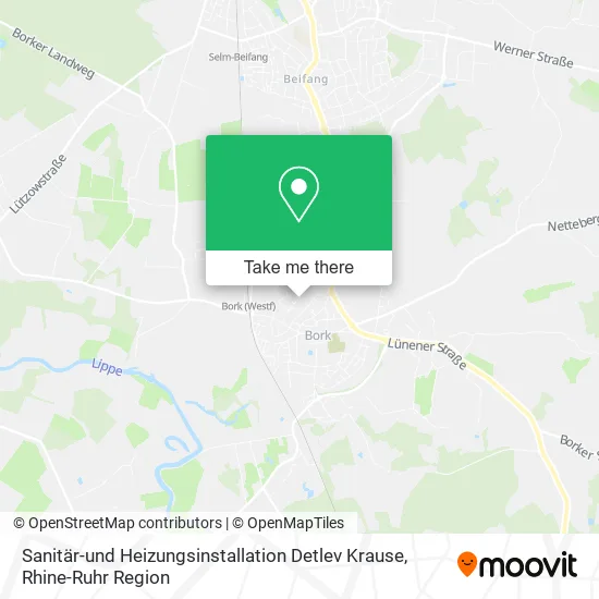 Карта Sanitär-und Heizungsinstallation Detlev Krause