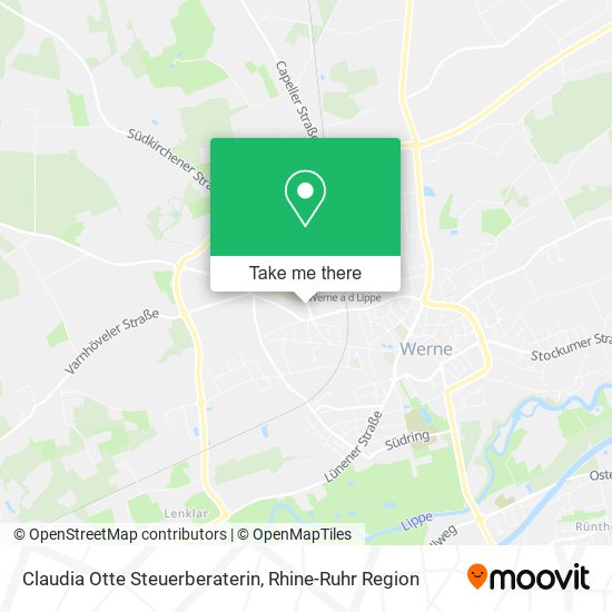 Claudia Otte Steuerberaterin map