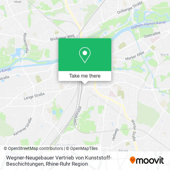 Wegner-Neugebauer Vertrieb von Kunststoff-Beschichtungen map