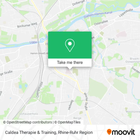 Карта Caldea Therapie & Training