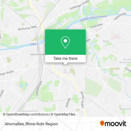 Карта Ahornallee