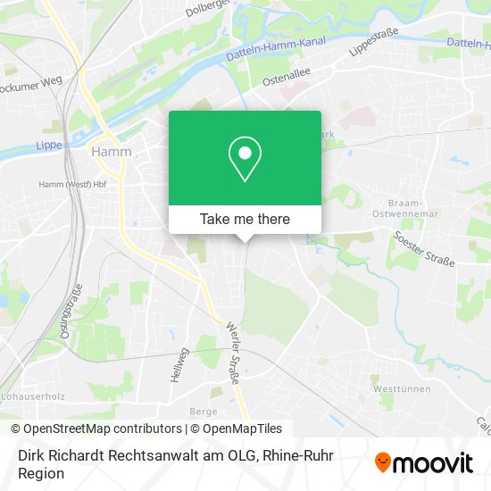 Dirk Richardt Rechtsanwalt am OLG map