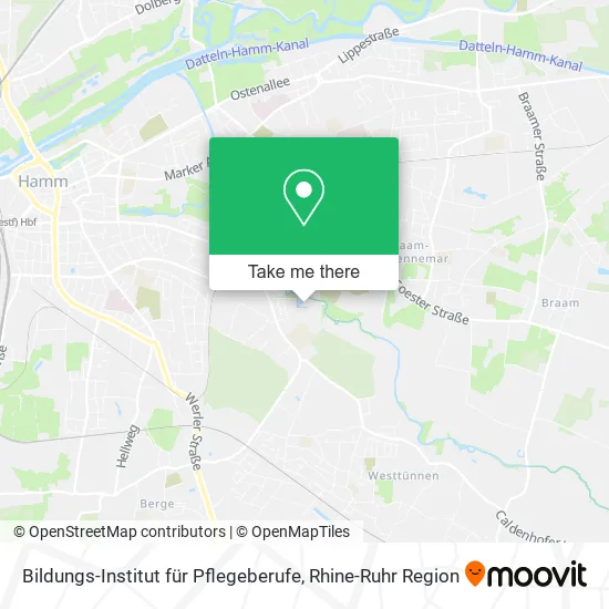 Карта Bildungs-Institut für Pflegeberufe