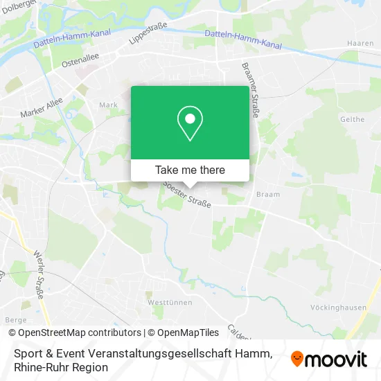 Карта Sport & Event Veranstaltungsgesellschaft Hamm