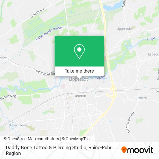 Daddy Bone Tattoo & Piercing Studio map