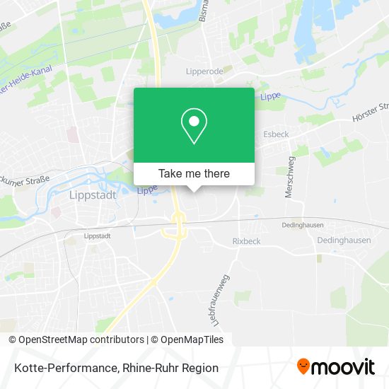 Kotte-Performance map