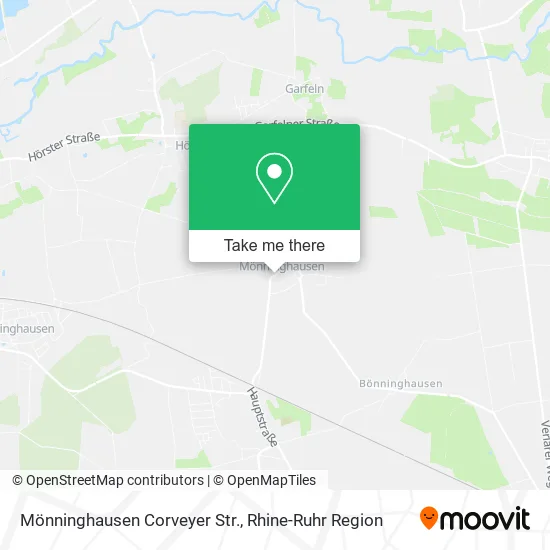 Карта Mönninghausen Corveyer Str.