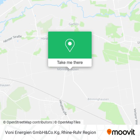 Voni Energien GmbH&Co.Kg map