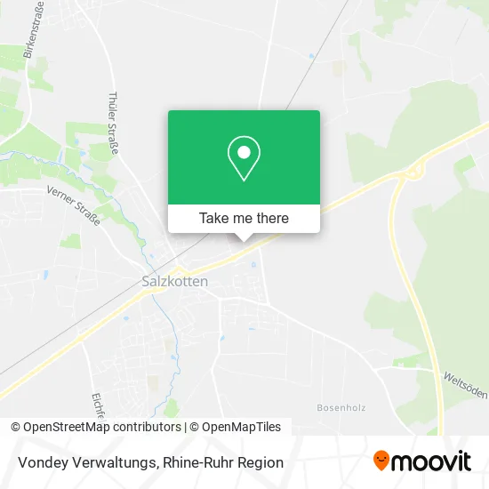Карта Vondey Verwaltungs