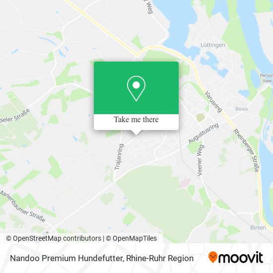 Nandoo Premium Hundefutter map