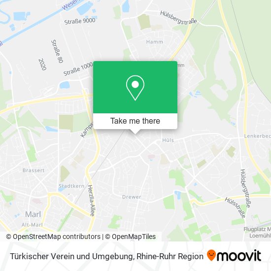 Türkischer Verein und Umgebung map