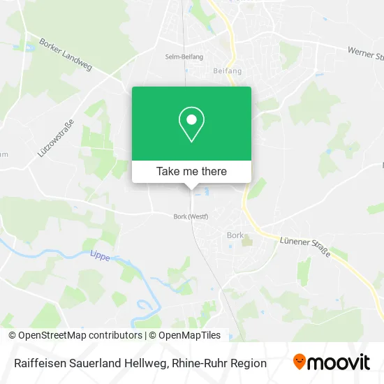 Карта Raiffeisen Sauerland Hellweg