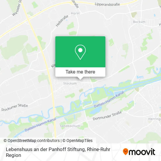 Карта Lebenshuus an der Panhoff Stiftung