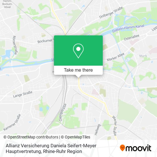 Allianz Versicherung Daniela Seifert-Meyer Hauptvertretung map