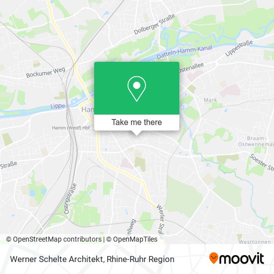 Werner Schelte Architekt map