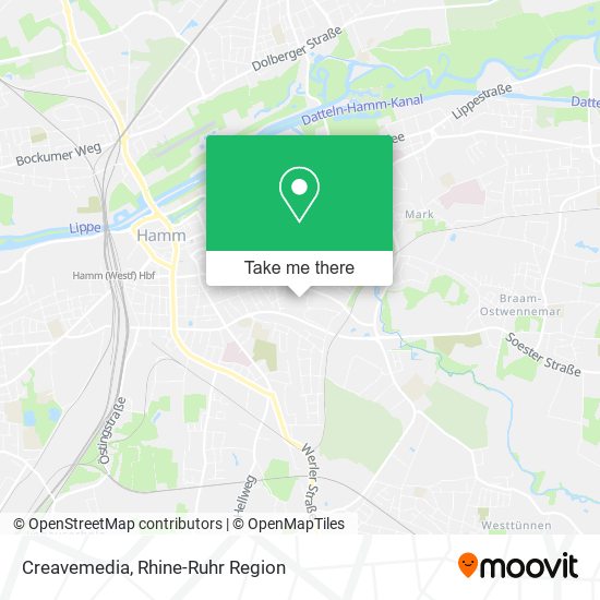 Creavemedia map