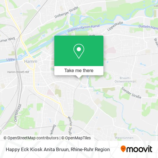 Happy Eck Kiosk Anita Bruun map