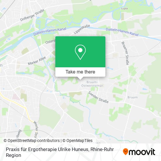 Praxis für Ergotherapie Ulrike Huneus map