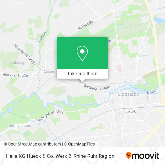 Hella KG Hueck & Co. Werk 2 map