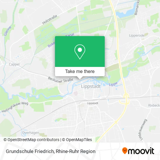 Grundschule Friedrich map